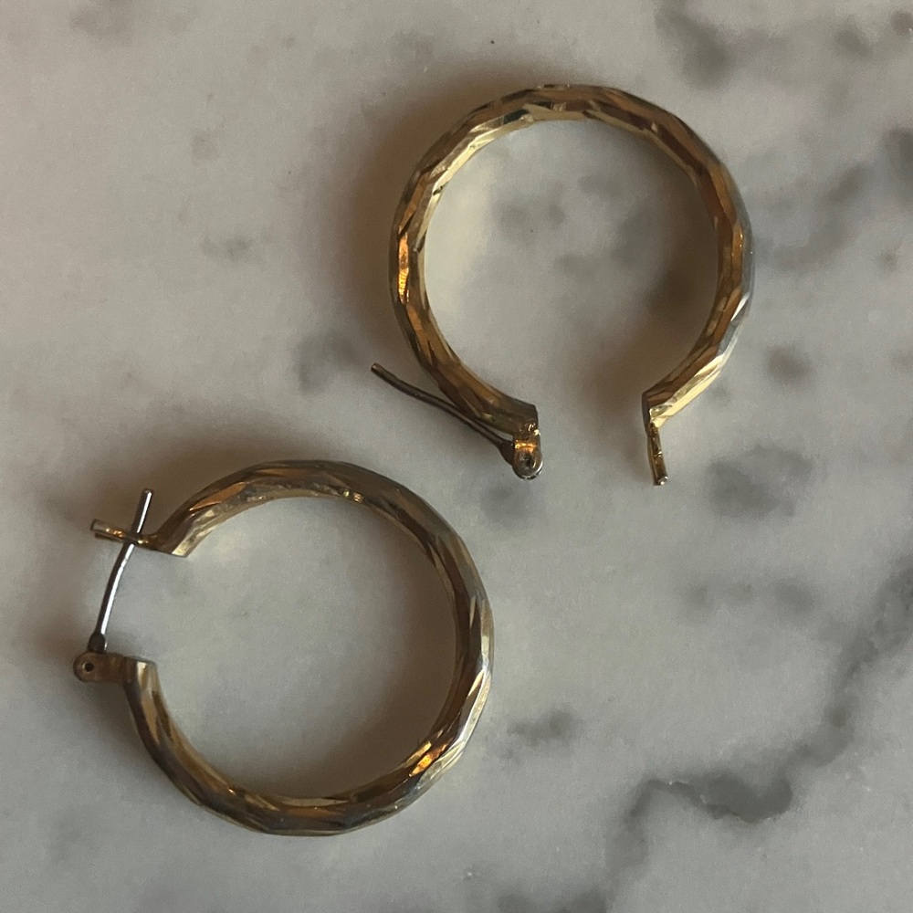 Elegant Gold Hoop Earrings